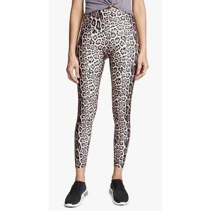 Onzie High‎ Basic Midi Leggings Leopard Print Medium/Large